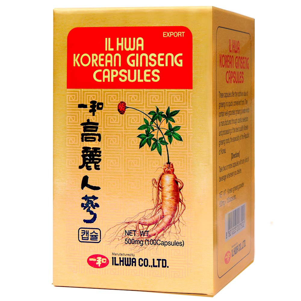 a06_web GINSENG COREANO IL HWA 100 CÁPSULAS TARRO - Imagen 1