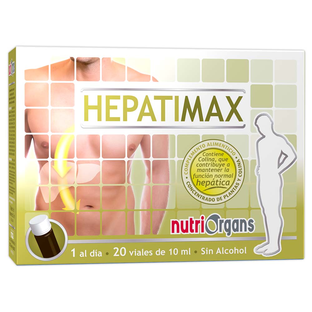 d15_web NUTRIORGANS HEPATIMAX VIALES - Imagen 1